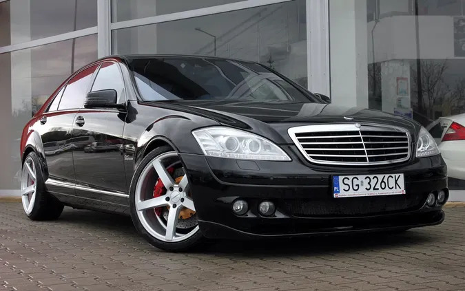 mercedes benz pilica Mercedes-Benz Klasa S cena 129900 przebieg: 120000, rok produkcji 2007 z Pilica